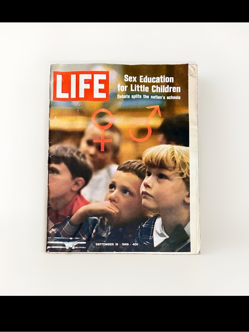 LIFE Magazine SLIFE Magazine Sex Education for Little Children September 19 1969